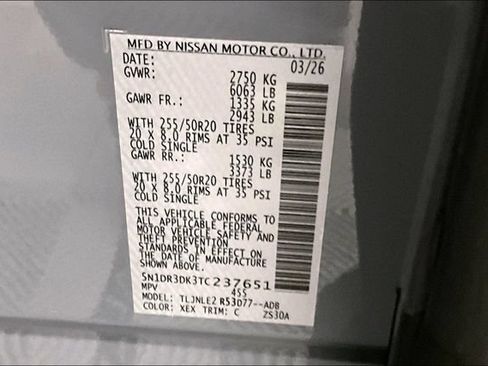 New 2026 Nissan Pathfinder Platinum w/ Lighting Package AWD/4WD image 42