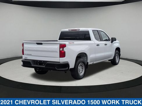 Used 2021 Chevrolet Silverado 1500 W/T w/ WT Fleet Convenience Package AWD/4WD image 4