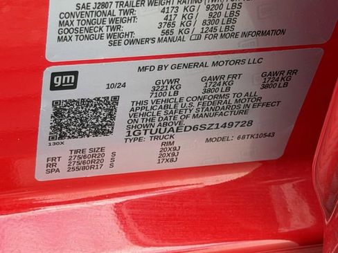 Used 2025 GMC Sierra 1500 Pro w/ Graphite Edition image 22