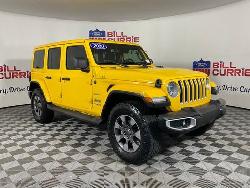Used 2020 Jeep Wrangler Unlimited Sahara AWD/4WD image 1
