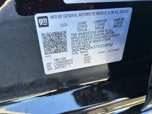 New 2026 Chevrolet Silverado 1500 Custom Trail Boss image 36