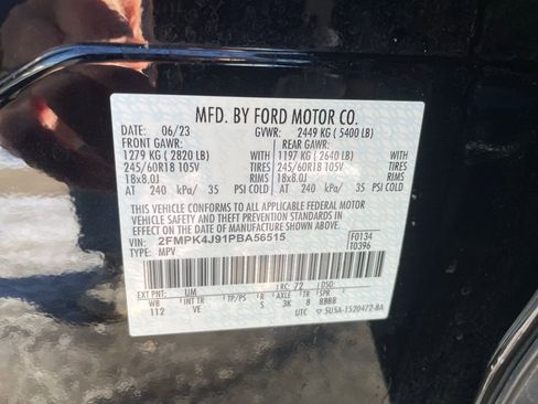 Used 2023 Ford Edge SEL AWD/4WD image 42