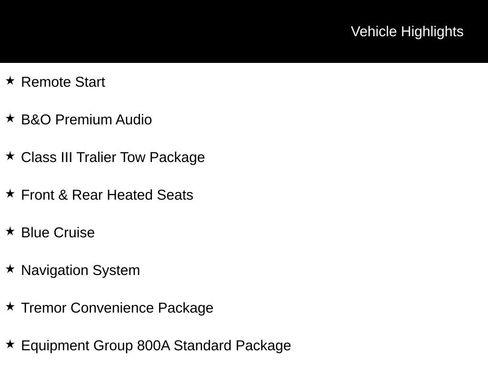 New 2026 Ford Explorer Tremor w/ Tremor Convenience Package image 3