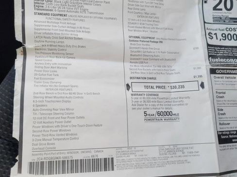 Used 2019 Dodge Grand Caravan SE w/ UConnect Hands-Free Group image 29