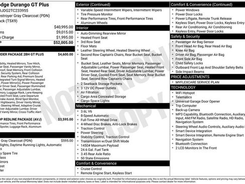 New 2026 Dodge Durango GT image 2