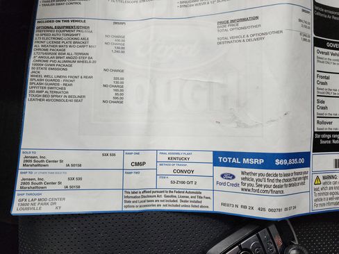 Used 2024 Ford F250 Lariat w/ Chrome Package image 52