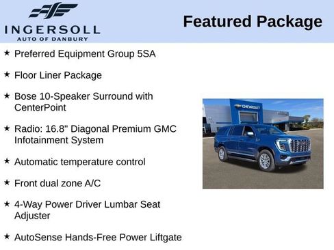 Used 2025 GMC Yukon XL Denali w/ LPO, Floor Liner Package image 8