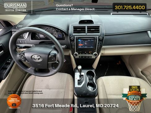 Used 2013 Toyota Camry LE image 13