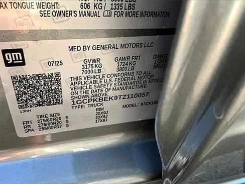 New 2026 Chevrolet Silverado 1500 Custom w/ Turbomax Blackout Package image 13