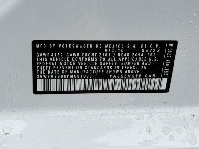 Certified 2023 Volkswagen Jetta SE FWD image 36