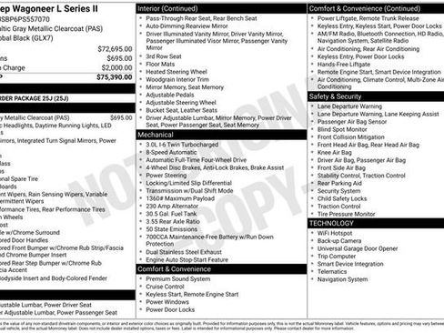 Used 2023 Jeep Wagoneer L Series II image 40