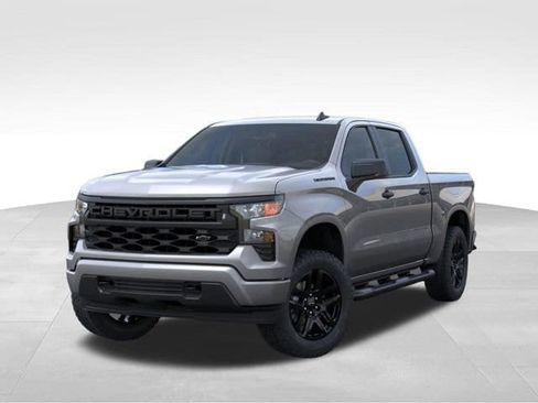 New 2026 Chevrolet Silverado 1500 Custom w/ Turbomax Blackout Package AWD/4WD image 6