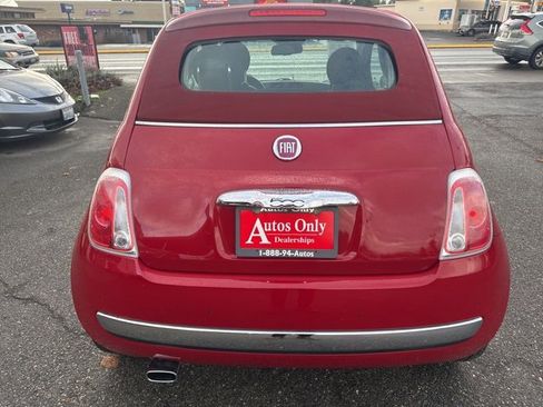 Used 2015 FIAT 500 Lounge w/ Luxury Leather Package image 6
