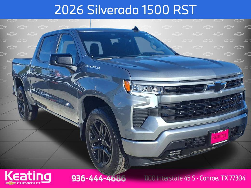 New 2026 Chevrolet Silverado 1500 RST w/ LPO, Dark Essentials Package RWD image 1