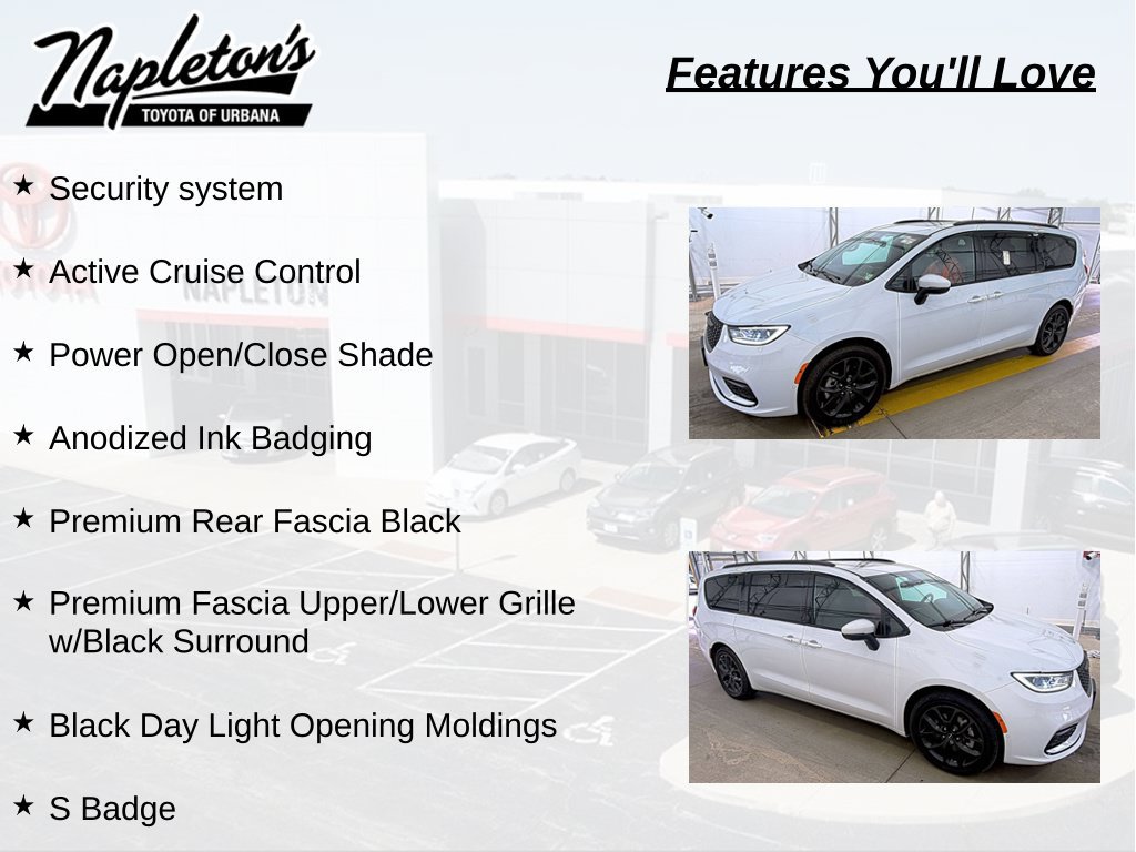 Used 2023 Chrysler Pacifica Touring-L w/ S Appearance Package AWD/4WD image 17