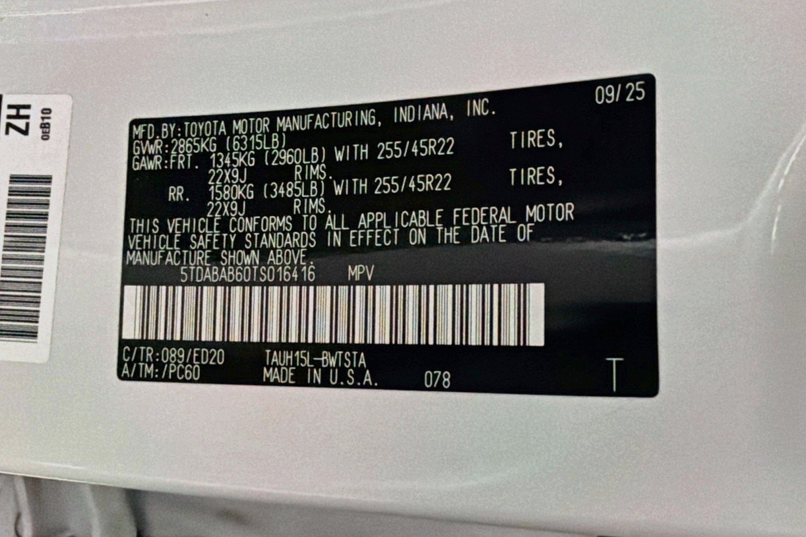 Used 2026 Lexus TX 500h AWD w/ Technology Package image 24