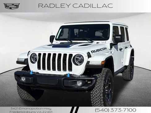 Used 2021 Jeep Wrangler Unlimited Rubicon 4xe w/ Steel Bumper Group image 1