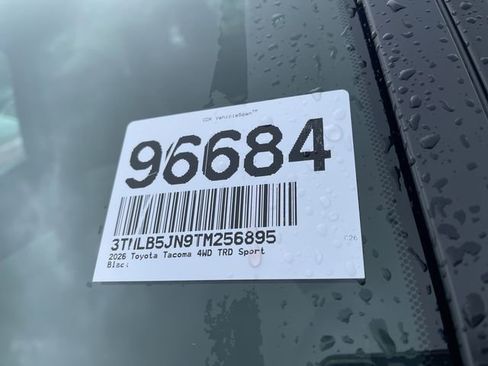 New 2026 Toyota Tacoma TRD Sport AWD/4WD image 23