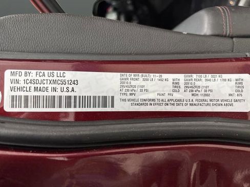 Used 2021 Dodge Durango R/T w/ Tow 'N Go Package image 41