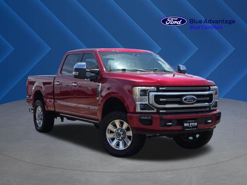 Used 2022 Ford F250 Platinum w/ FX4 Off-Road Package AWD/4WD image 1
