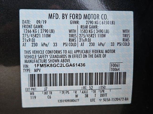 Used 2020 Ford Explorer ST w/ ST Street Pack AWD/4WD image 28