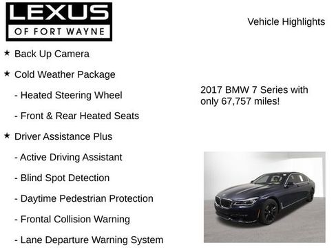 Used 2017 BMW 750i xDrive AWD/4WD image 8