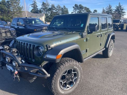 Used 2023 Jeep Wrangler Unlimited Rubicon 4xe w/ Cold Weather Group image 3