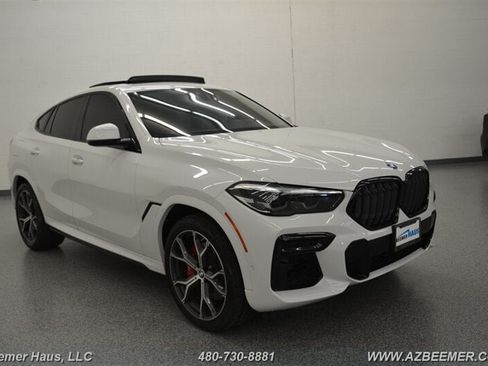 Used 2022 BMW X6 xDrive40i w/ M Sport Package AWD/4WD image 7