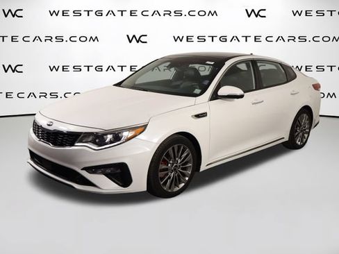 Used 2019 Kia Optima SX w/ SX Limited (Black) Package FWD image 1