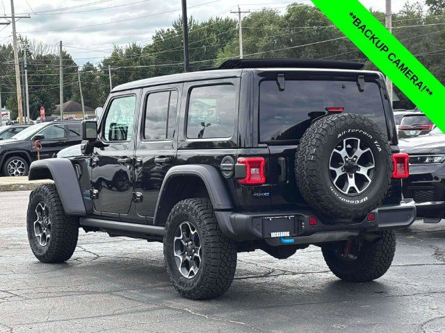 Used 2022 Jeep Wrangler Unlimited Rubicon 4xe w/ Cold Weather Group AWD/4WD image 2