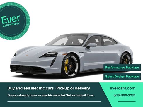 Used 2020 Porsche Taycan 4S w/ Premium Package AWD/4WD image 1