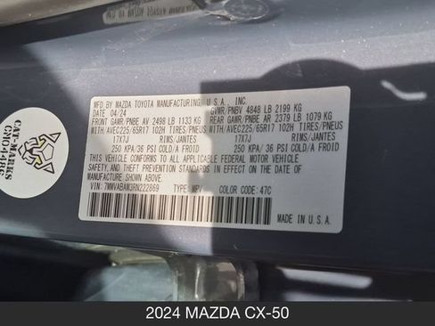 Certified 2024 MAZDA CX-50 AWD 2.5 S w/ Select Package image 26