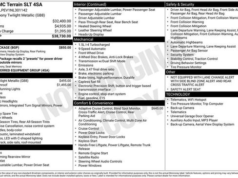 Used 2022 GMC Terrain SLT w/ Tech Package image 13