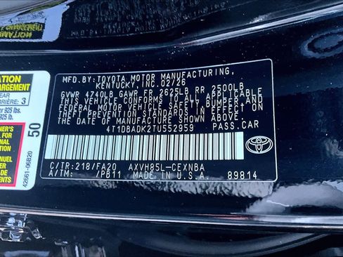 New 2026 Toyota Camry LE image 18