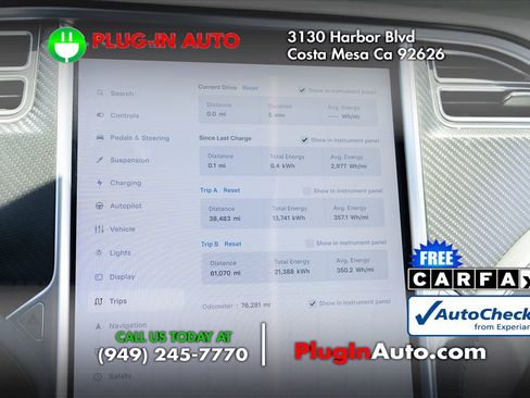 Used 2018 Tesla Model S 75D AWD/4WD image 29