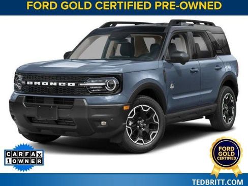 Certified 2025 Ford Bronco Sport Outer Banks w/ Outer Banks Tech Package+ AWD/4WD image 1