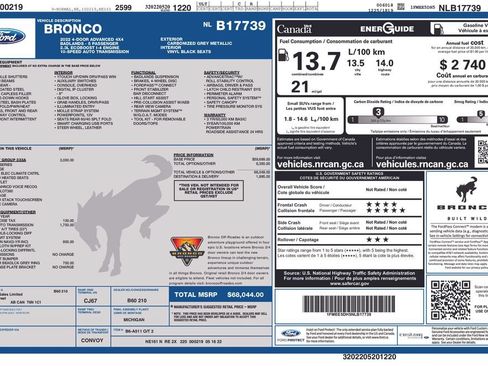 Used 2022 Ford Bronco Badlands AWD/4WD image 4