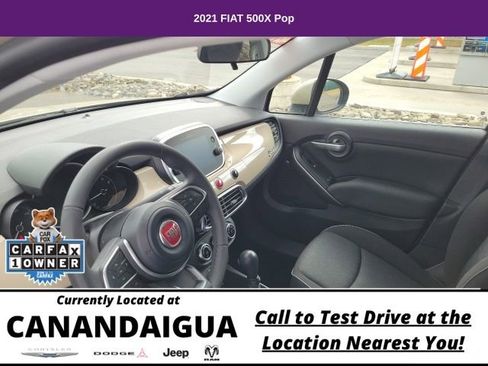Used 2021 FIAT 500X Pop w/ Pop Value Package AWD/4WD image 12