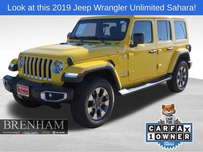 Used 2019 Jeep Wrangler Unlimited Sahara
