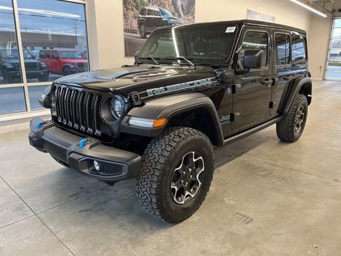 Used 2023 Jeep Wrangler Unlimited Rubicon 4xe w/ Cold Weather Group image 1