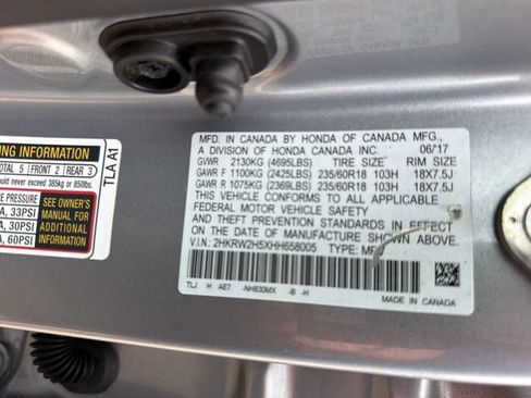Used 2017 Honda CR-V EX image 33