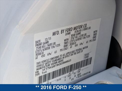 Used 2016 Ford F250 Lariat w/ Lariat Ultimate Package AWD/4WD image 24