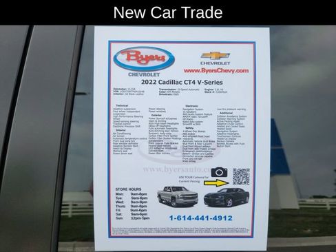 Used 2022 Cadillac CT4 V Blackwing w/ Carbon Fiber 1 Package RWD image 14