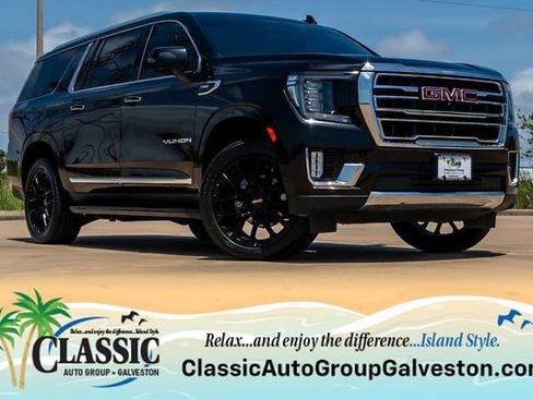 Certified 2022 GMC Yukon XL SLT w/ SLT Luxury Package RWD image 1