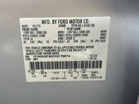 Used 2013 Ford Explorer Limited AWD/4WD image 29