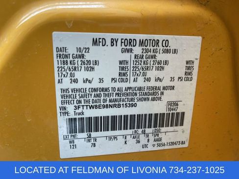 Used 2022 Ford Maverick XLT image 31