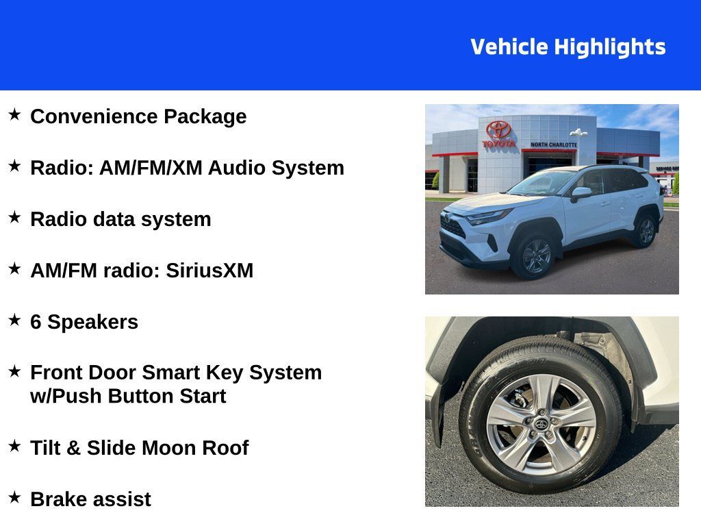 Used 2025 Toyota RAV4 XLE w/ Convenience Package FWD image 4