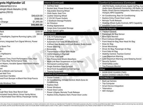 Used 2023 Toyota Highlander AWD image 28