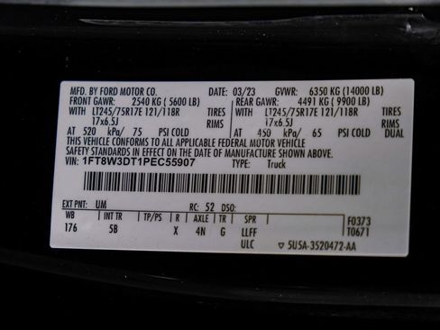 Used 2023 Ford F350 Lariat w/ FX4 Off-Road Package AWD/4WD image 66