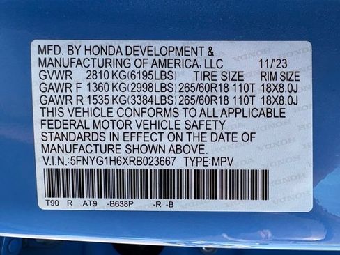 Used 2024 Honda Pilot TrailSport image 29
